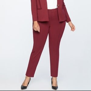 NWOT Eloquii Ultimate Suit Pintuck Pant 20 Short